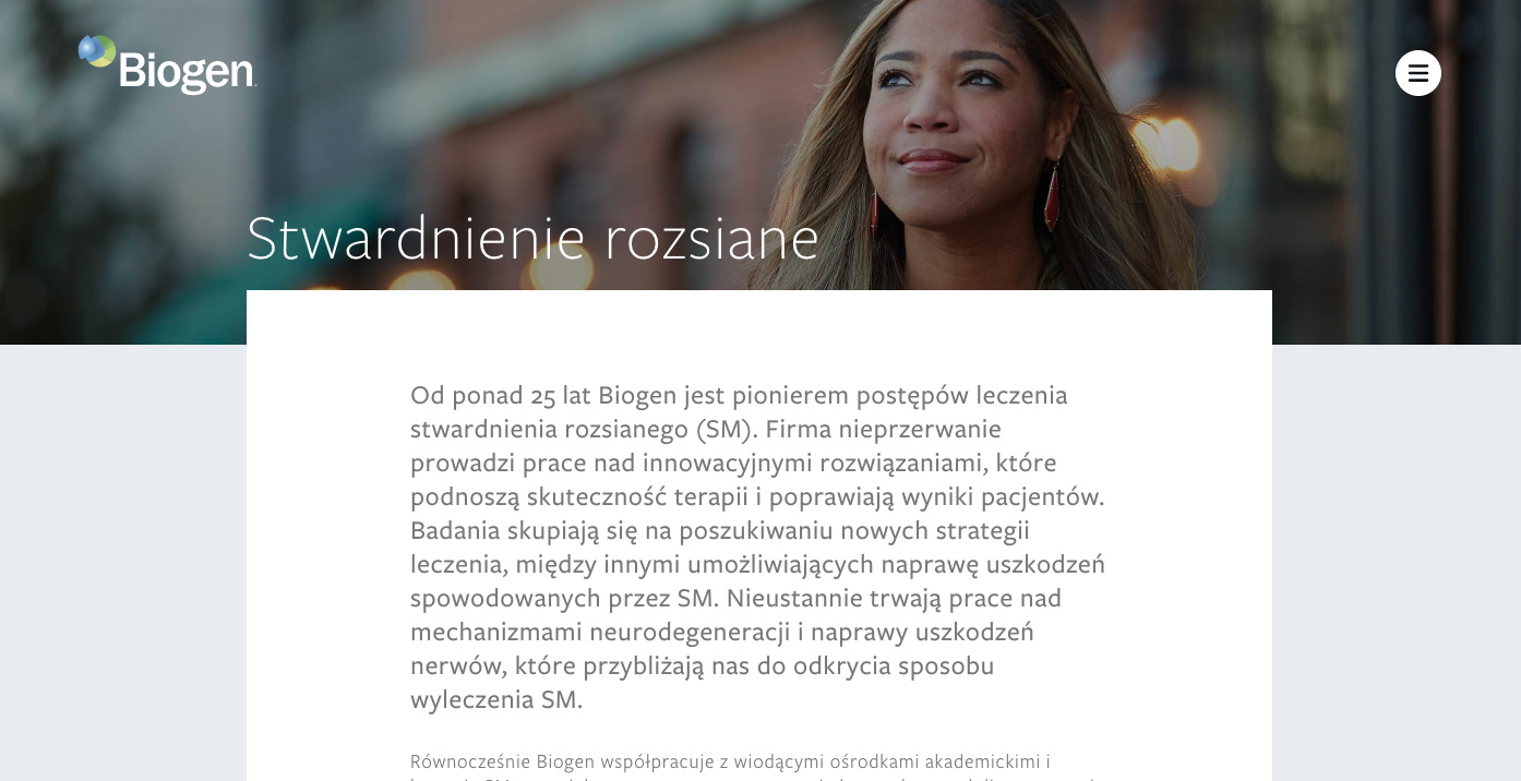 Biogen stwardnienie rozsiane